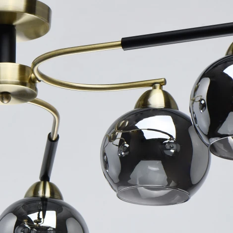 Потолочная люстра DeMarkt Гамбург 605014606 (220V, шарики)