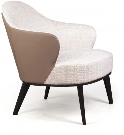 Лаунж Кресло Top Concept Leslie рогожка комби бежевый
