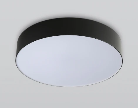 Потолочный светодиодный светильник с пультом управления Ambrella Orbital FZ1360 BK черный IP20 40W 3000-6500K