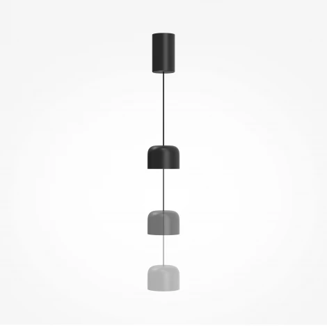 Подвесной светильник Maytoni Comfy P113-L12-3K-B (LED, 220V, на проводе, круглые)