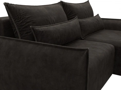 Диван угловой Лига-051 НПБ угол универсальный Лига Диванов (Велюр) арт.128720