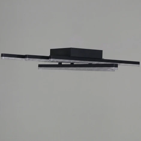 Потолочная люстра светодиодная с регулировкой цветовой температуры, яркости и ночным режимом Reluce 79560-0.3-06 BK