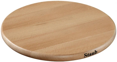 Подставка под горячее деревянная, магнитная, круглая, 23 см 40511-077 Staub