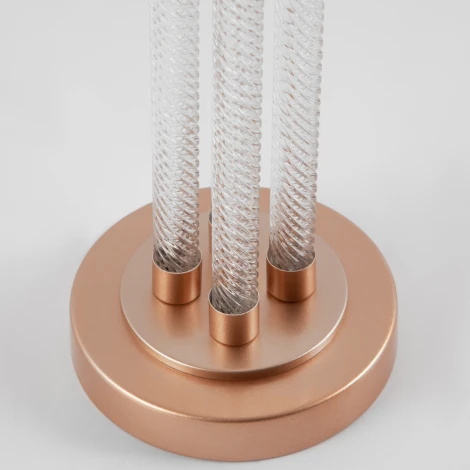 Интерьерная настольная лампа Eurosvet Licata 01073/1 перламутровое золото