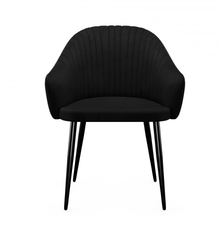 Стул DikLine 440 K21 черный, ножки черные арт.00-00079560