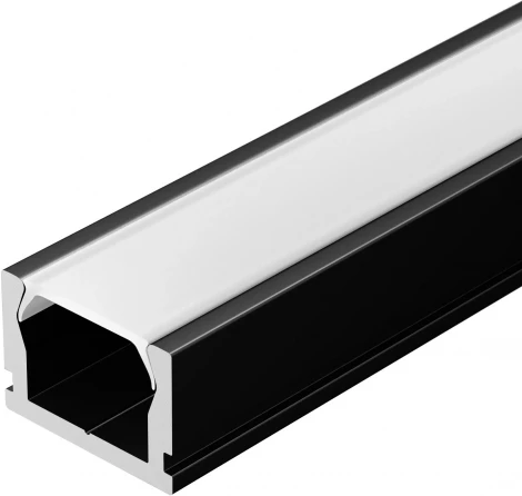 Профиль PIK-1007-2000 ANOD BLACK (Arlight, Алюминий) 045492