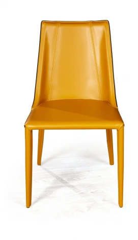 Стул Lui экокожа, желто-оранжевый Top Concept 2001000001255