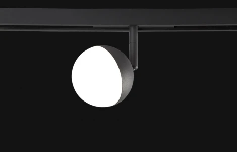 Трековый светильник магнитный Crystal Lux CLT 0.33 007 7W BL 4000K (LED, 48V, шар)