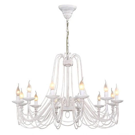 Подвесная люстра F-Promo Chateau 2164-12P (220V, на цепи, подсвечник, свеча)