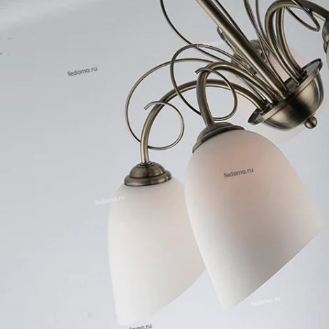 Потолочная люстра Eurosvet Stefanie 30107/5 античная бронза (220V)