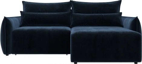 Диван угловой Лига-051 НПБ угол универсальный Лига Диванов (Велюр) арт.128653