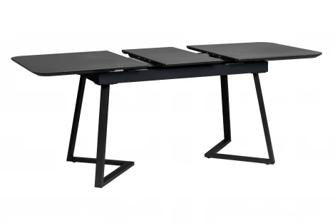 Стол Роналдо раздвиж. 120-150 Керамогранит Темный Мрамор