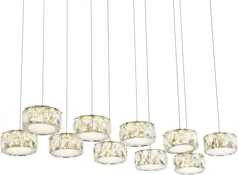 Подвесной светильник Globo Amur 49350-92H (LED, 220V, на проводе, круглые)