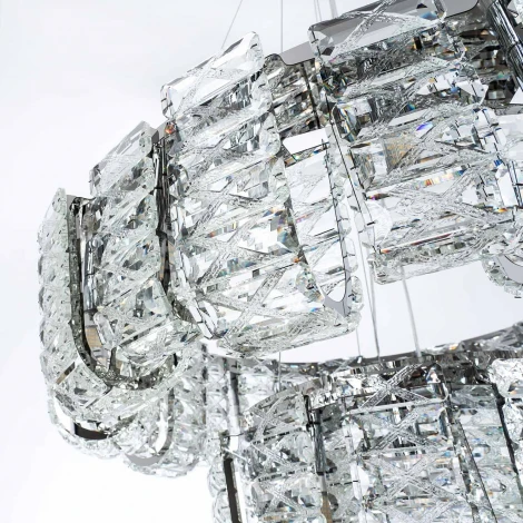 Подвесная люстра хрустальная Modelux MODELUX ML.755.36 CR