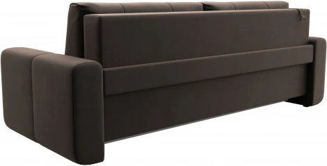 Диван прямой Лига-031 (Коричневый/Велюр) Лига Диванов арт.121257