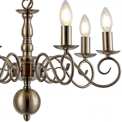 Подвесная люстра Arte Lamp Isabel A1129LM-7AB