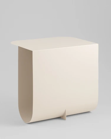 Журнальный столик Stool Group Laure металл светло-серый УТ000041897