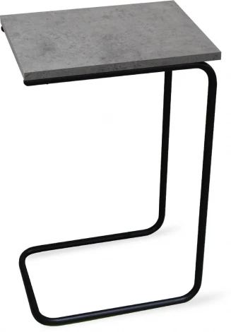 Столик журнальный SHT-CT9 бетон чикаго светлый/черный муар Sheffilton 7118870402