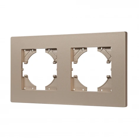 Рамка пластиковая FRM-PERIO-PL-2-GD (Arlight) 049753