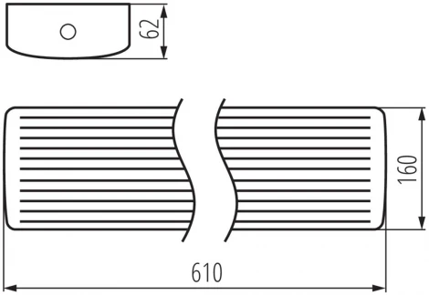 Линейный светильник светодиодный регулировкой цветовой температуры и яркости Kanlux MEBA 33890 (220V)
