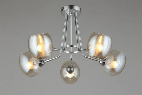 Потолочная люстра Omnilux 273 OML-27307-05 (220V, шарики)
