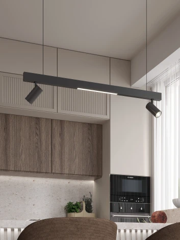 Трековая система в сборе магнитная подвесная 48V 36W Hesby Lighting ElDeko HSBL_kompl_E005_PI1B3K
