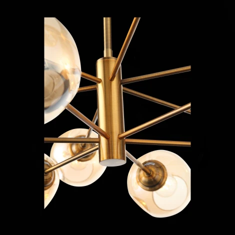 Потолочная люстра на штанге ST Luce Fovia SL1500.203.12 (220V, молекулы)