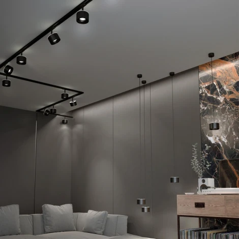 Трековый светильник Novotech Giro 358974 (LED, 220V, круглые)