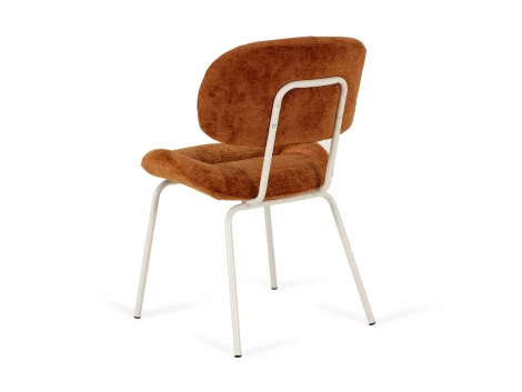 Комплект стульев Gigi 2 шт. ОГОГО Обстановочка! 966447 (Металл,Шенилл/Терракотовый)