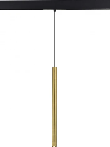 Магнитный трековый светильник ST Luce Skyline 48 ST682.336.07 Золотистый LED 1*7W 48V (круглые)