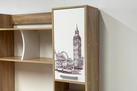 Лайт-1 Надстройка стола компьютерного 1200 Mebelson арт.NKL01S1.2.1623