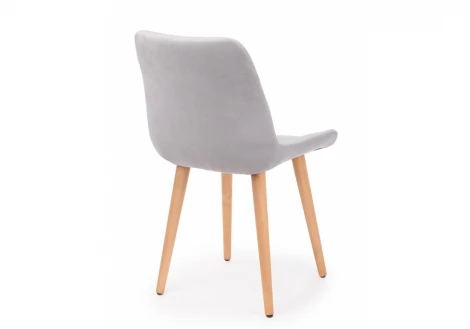 Стул деревянный Челси 360 светло-серый (zd 960) / светлое дерево np 632449