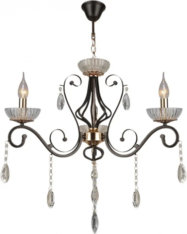 Подвесная люстра Reluce 04456-0.4-03 (220V, подвески, на цепи, подсвечник, свеча)