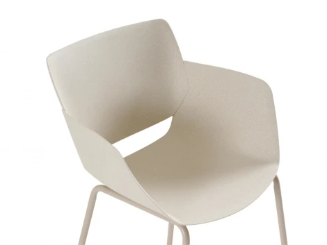 Комплект стульев Glan 4 шт. ОГОГО Обстановочка! 966369 (Пластик/Бежевый)