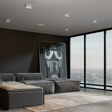 Светильник потолочный светодиодный Elektrostandard Block 25109/LED 10W 3000K белый (220V)