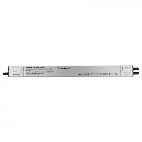 Блок питания ARPV-LG48160-LINEAR-PFC-DALI2-PD (48V, 3.34A, 160W) (Arlight, IP67 Металл, 5 лет) 034883