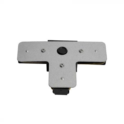 Коннектор Т-образный однофазный для шинопровода черный Feron LD1019 51896