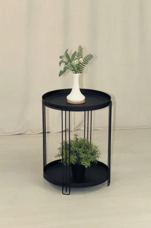 Столик журнальный Sheffilton SHT-CT31 черный муар от фабрики Sheffilton