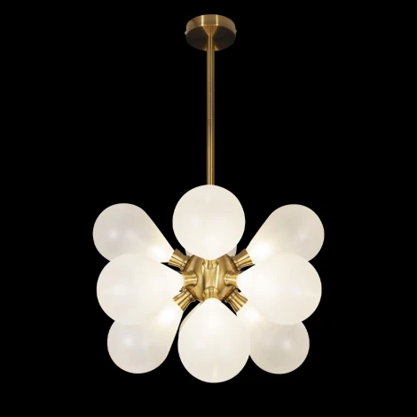 Потолочная люстра на штанге Loft It Miracle 10130/12 White (220V, шарики)