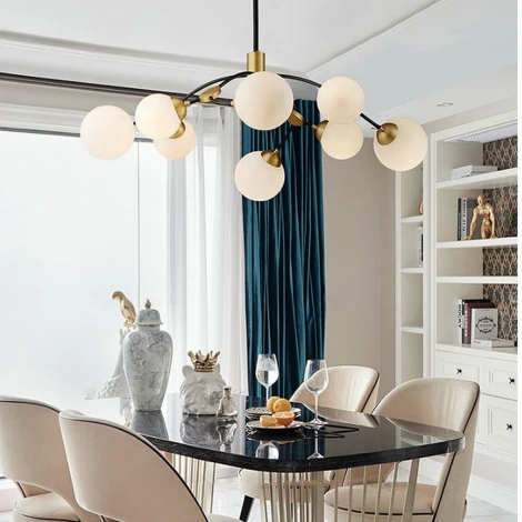 Потолочная люстра на штанге E14 Lu Carte Glare LC-11-1574