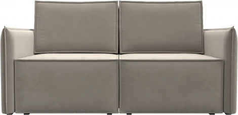 Диван прямой Либерти мини (Бежевый/Микровельвет) Лига Диванов арт.121900