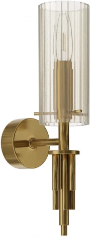 Бра ST Luce SL2005 SL2005.301.01 латунь/коньячный E14 1*40W (220V)