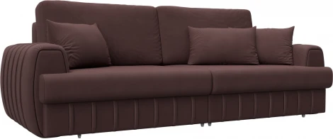 Диван прямой Лига-057 НПБ Лига Диванов (Замша) арт.129225