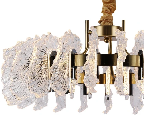 Подвесная люстра светодиодная Kink Light Мару 07695-60,36-29 (220V, на цепи)