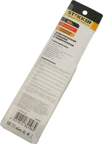 Паяльник с индикатором 60W Stekker 49809