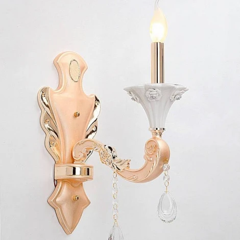 Бра Vitaluce V2357/1A, 1xE14 макс. 60Вт (220V, подвески, свеча)