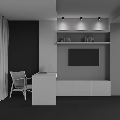 Накладной потолочный светильник Alfa LED 3000K 1x12Вт 24° Maytoni Technical C064CL-L12B3K (220V, круглые)