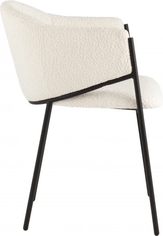 Стул Brace букле белый Stool Group (арт.УТ000039131)