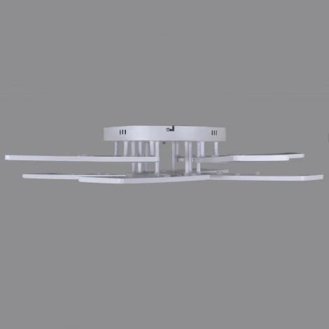 Потолочная люстра светодиодная на штанге с пультом с регулировкой цветовой температуры, яркости и ночным режимом Reluce 03629-0.3-4+4 WH