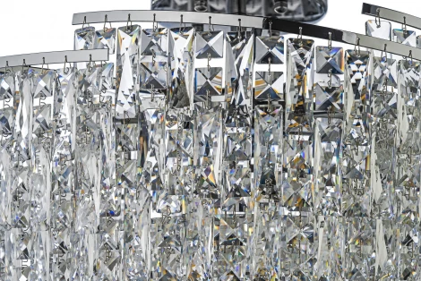 Потолочная люстра на штанге хрусталь Arti Lampadari Gaiola Gaiola E 1.5.60.100 N